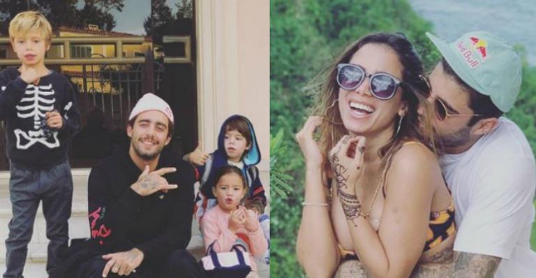 Anitta prepara surpresa com filhos de Pedro Scooby para o surfista e ele se derrete: ”Coração cheio”