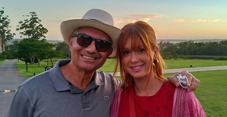 Marina Ruy Barbosa homenageia o pai com clique da infância: ”Me apoia, me protege”