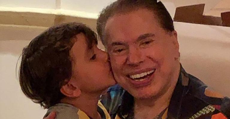 Patrícia Abravanel flagra momento fofo entre Silvio Santos e os netos, Pedro e Jane