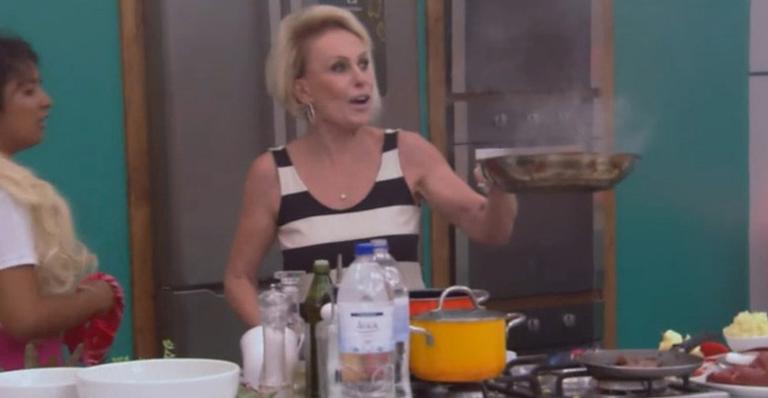 Ana Maria Braga se assusta no ‘Mais Você’ após alarme de incêndio disparar