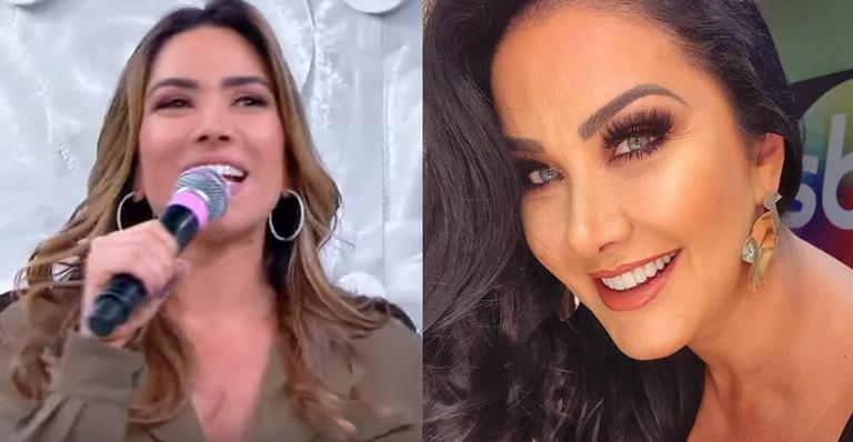 Patrícia Abravanel volta atrás e diz que críticas contra Helen Ganzarolli foram ”brincadeira”
