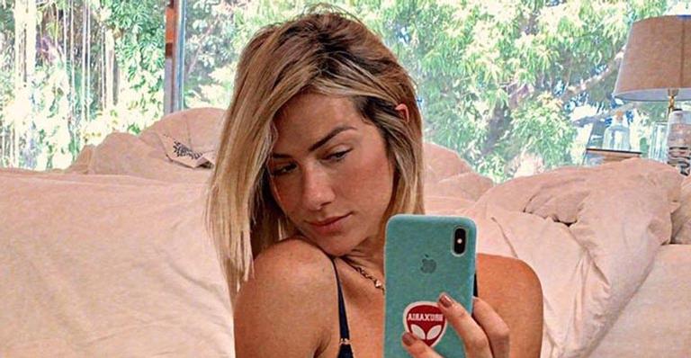 Giovanna Ewbank deixa a preguiça de lado e se prepara para os exercícios: “Domingo também é dia”