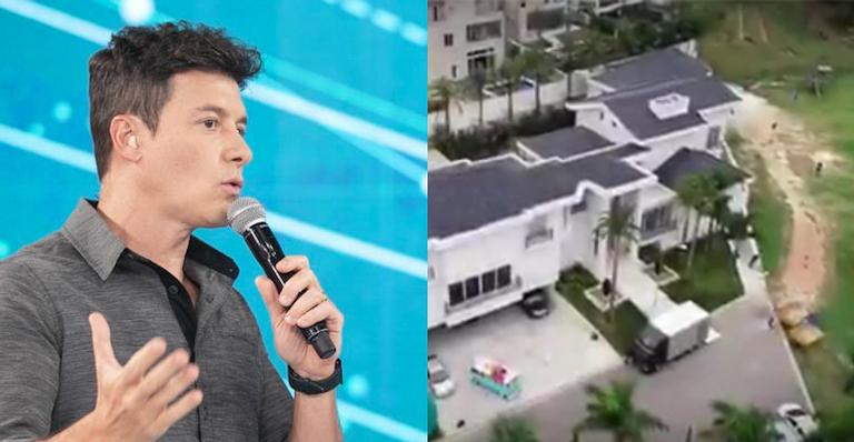 Rodrigo Faro abre sua mansão com duas ilhas para programa de TV