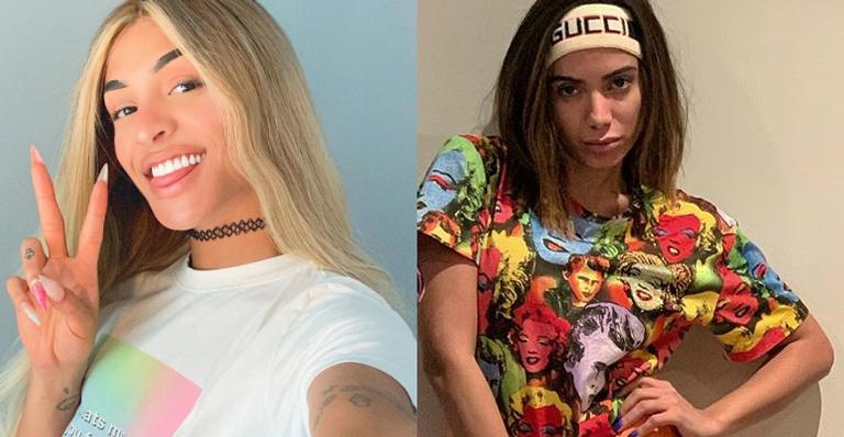 Pabllo Vittar rabisca rosto de Anitta após brigas e fãs enxergam provocação
