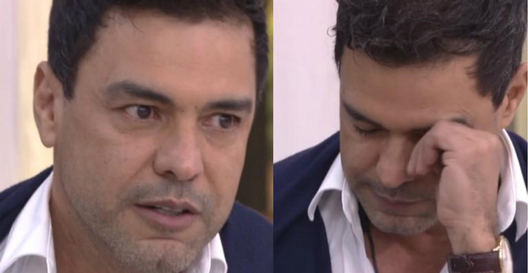 No ‘Mais Você’, Zezé di Camargo se emociona com mensagens de aniversário dos filhos