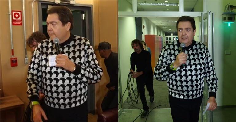 Faustão quebra o protocolo na Globo após se irritar com equipe: ‘Quem é o culpado?’