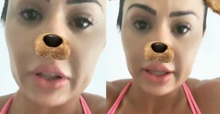 Gracyanne Barbosa esclarece rumores sobre Belo e dispara: ”Pessoa oportunista”