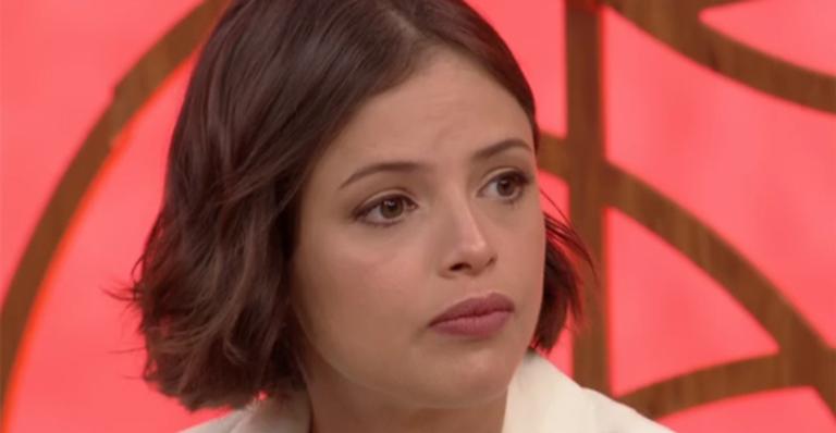 Agatha Moreira não segura a emoção no ‘Encontro’ e relata dificuldades nas gravações