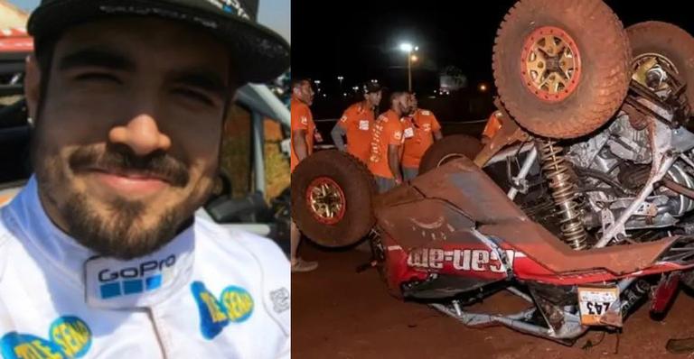 Caio Castro sofre acidente de carro durante rally e é hospitalizado no Mato Grosso do Sul