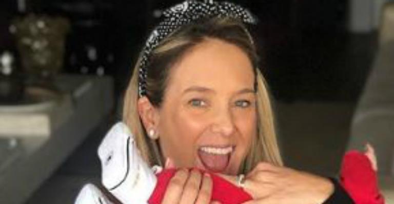 Tici Pinheiro curte manhã coladinha na caçula e fofura derrete fãs: ”Dá vontade de morder!”