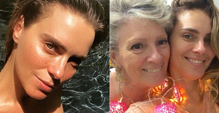 Carolina Dieckmann desabafa três dias após a morte de sua mãe