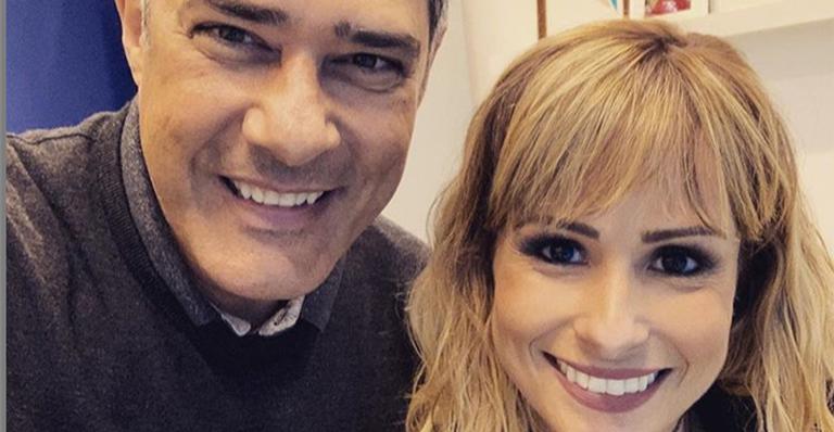 William Bonner faz brincadeira inusitada com ex-atriz mirim