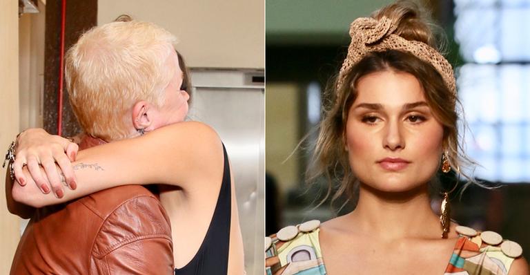 Sasha Meneghel exibe o corpão desfilando de biquíni e emociona a mãe, Xuxa