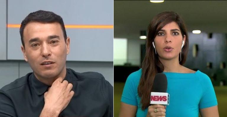 André Rizek e Andréia Sadi estão vivendo romance discreto nos bastidores, diz colunista