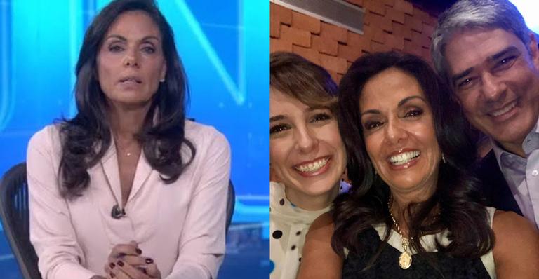 Cristina Ranzolin conta que William Bonner ligou após o ‘JN’ e teve reação inesperada