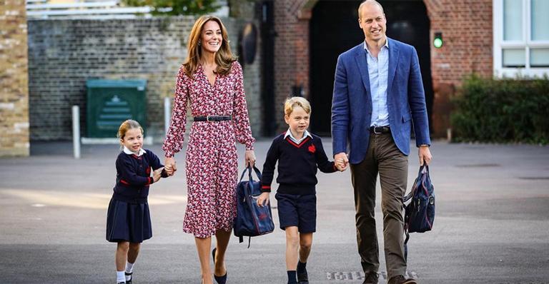 Princesa Charlotte vai à escola pela primeira vez e dá show de educação