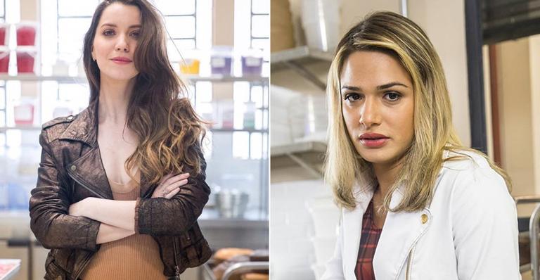 Nathalia Dill beija Glamour Garcia e critica polêmica: ”Censura não”