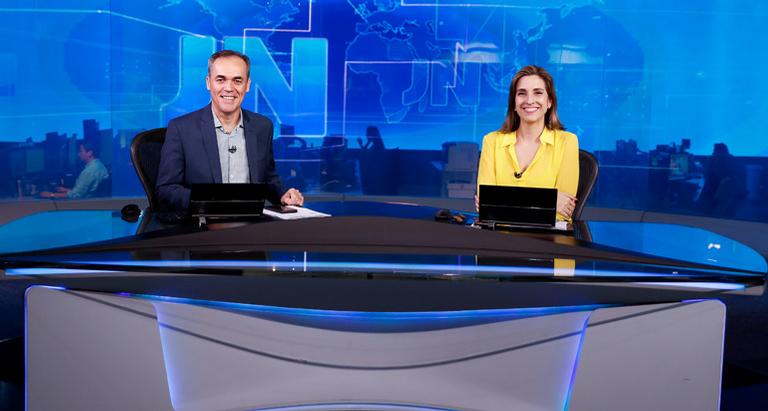 Globo anuncia terceira dupla de apresentadores do especial do ‘Jornal Nacional’