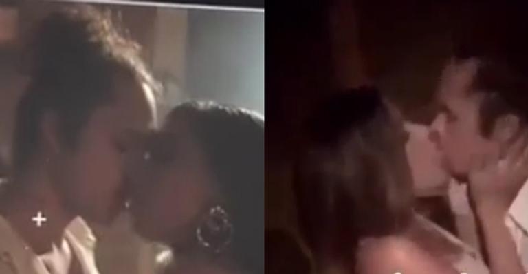 Anitta é flagrada trocando beijos quentes com cantor em gravação de clipe