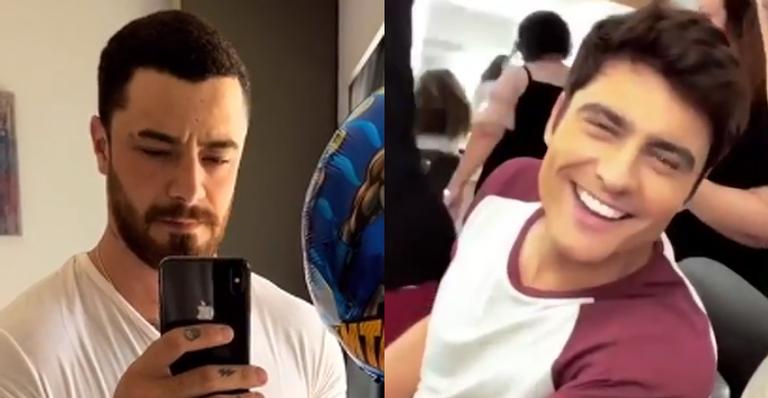 Felipe Titto faz elogios para a beleza de Guilherme Leicam e surpreende fãs