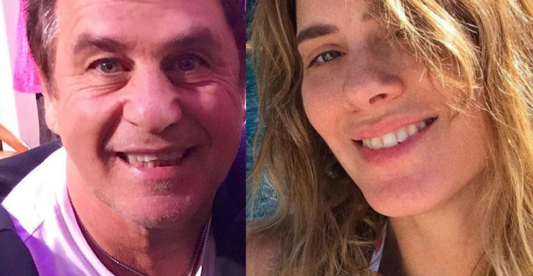 Marcos Frota e Carolina Dieckmann posam com filho de 20 anos e semelhança impressiona