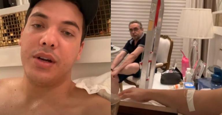 Wesley Safadão cancela shows e revela problema de saúde: ”Queimando em febre”
