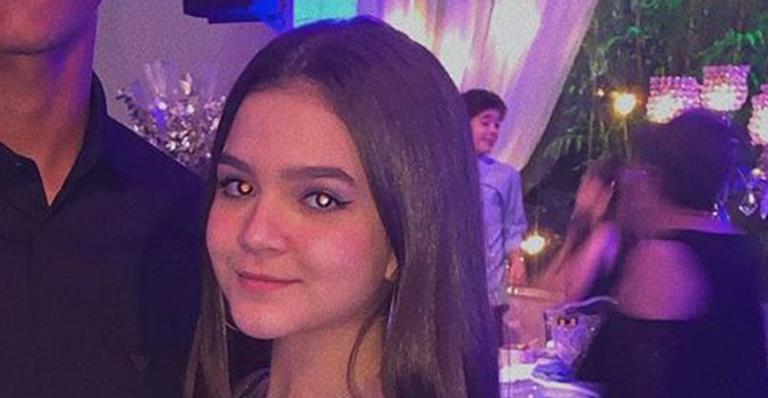 Mel Maia se declara publicamente pela primeira vez ao namorado: ”Eu te amo”