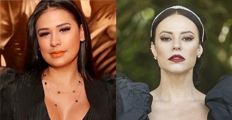 Simone é comparada com Vivi Guedes após surgir com look preto