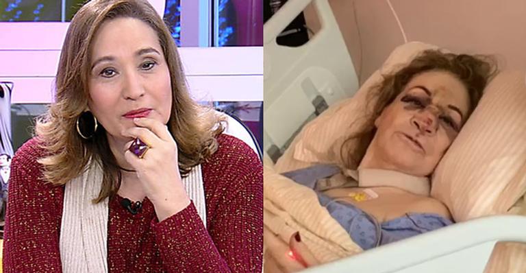 Sonia Abrão mostra a mãe internada após acidente grave e assusta fãs: ”Situação sofrida”