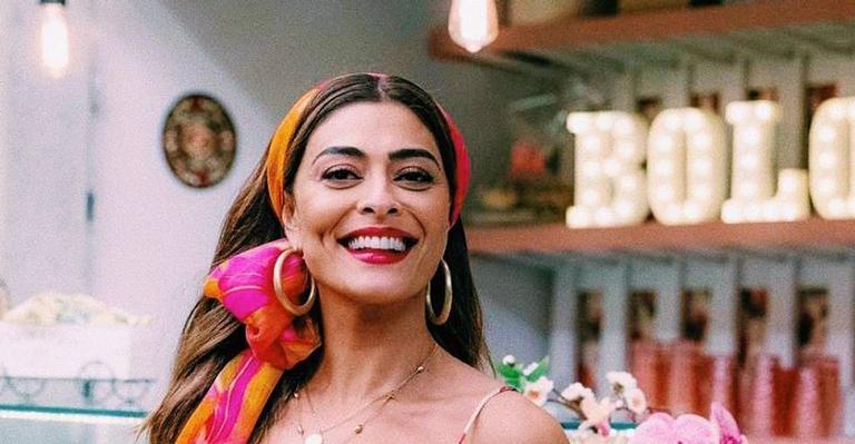 Juliana Paes posa linda em sua personagem na trama de ‘A Dona do Pedaço’
