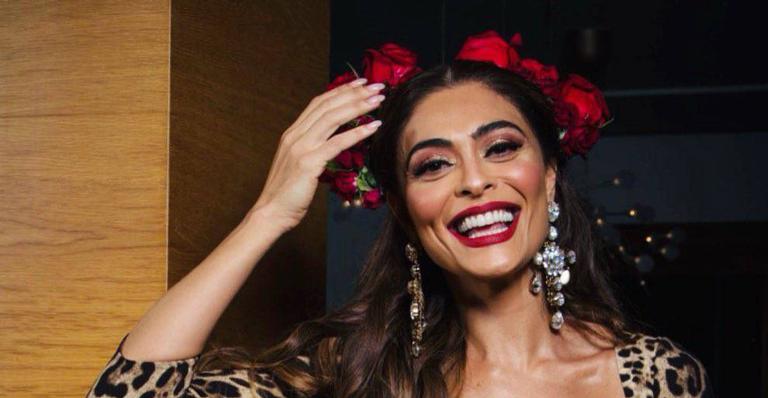Juliana Paes surge bem plena em clique ousado de maiô e recebe elogios na web: “Maravilhosa”