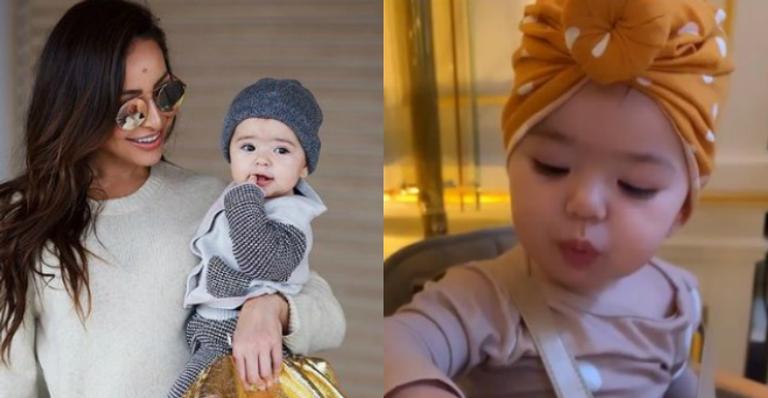 Sabrina Sato mostra Zoe tomando café da manhã e impressiona fãs: ”Ela come tudo!”