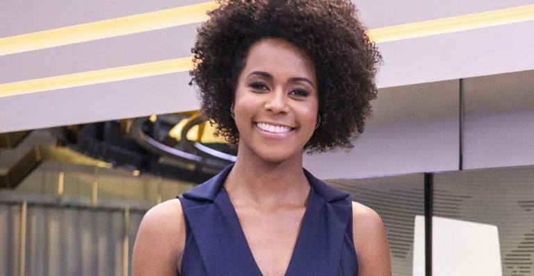Maju Coutinho escala mais um degrau na Globo e confessa: ”Pressão”