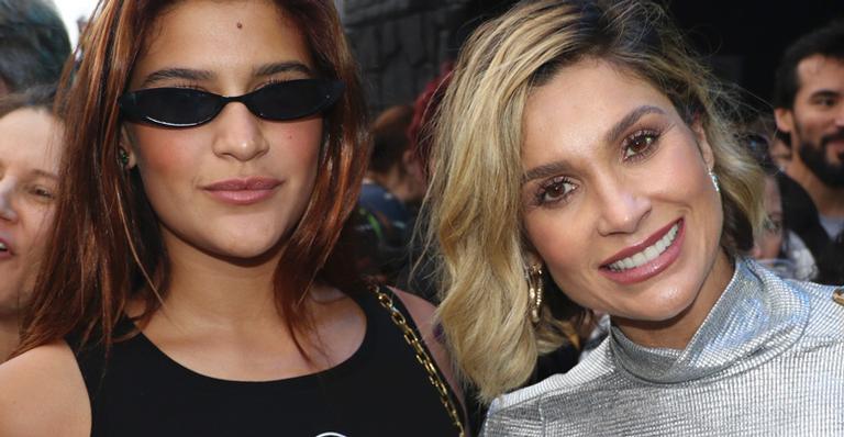 Flávia Alessandra curte Rock In Rio com a filha gata de 19 anos e impressiona: ”Parece até irmã”