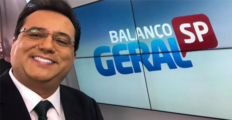 Geraldo Luis recebe visita especial do filho no trabalho e semelhança impressiona