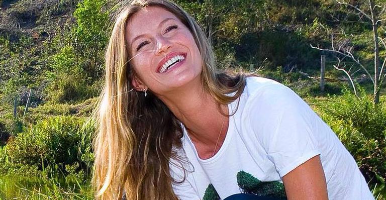 Gisele Bündchen compartilha clique raro dos filhos em momento fofo e encanta: ”Derretem meu coração”