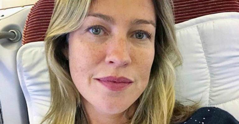 Luana Piovani surge em hospital após tratamento estético e comenta resultado