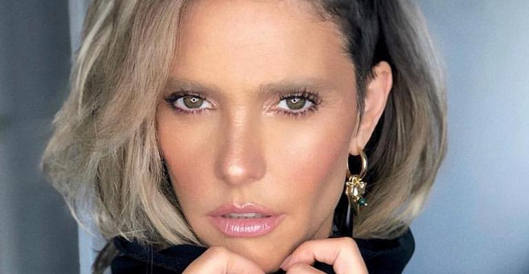 Fernanda Lima exibe barrigão na reta final da gravidez: ”Forninho tá apertado já”