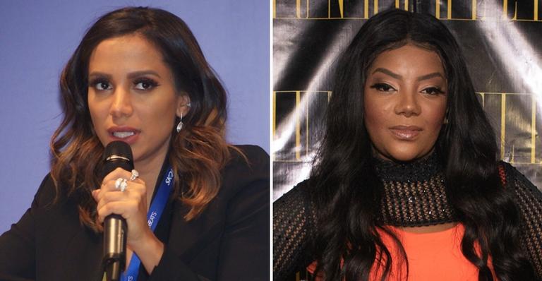 Anitta manda recado após polêmica com Ludmilla: ”Se é pra encher o saco, nem me liga”