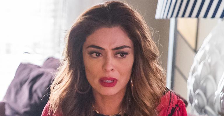 Juliana Paes se choca com homenagem inusitada de fã: ”Tô passada”