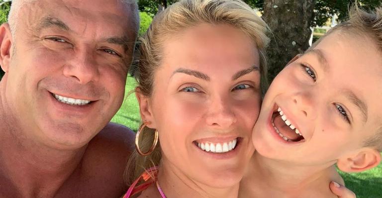 Marido de Ana Hickmann encanta web ao relembrar vídeo antigo do filho: ”Tempo passa rápido”