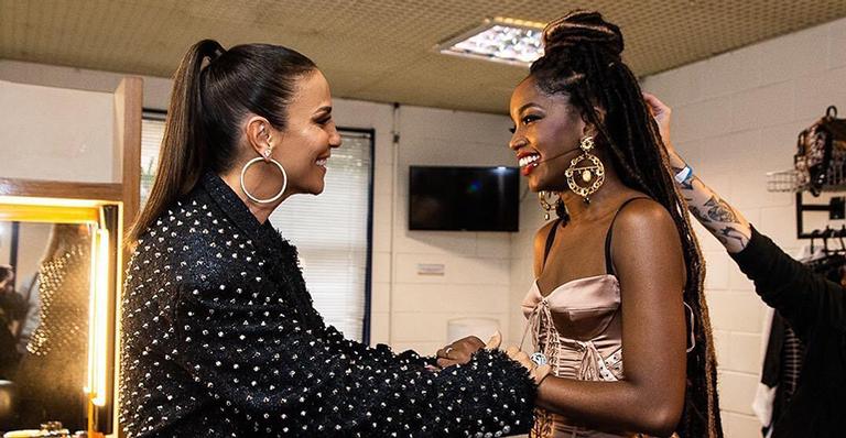 Ivete Sangalo e Iza vão se apresentar juntas no Prêmio Multishow