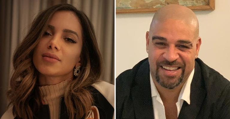 Anitta realiza sonho de filha de Adriano Imperador: ”Nunca mais vou me lavar”