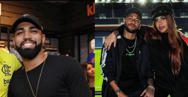 Gabigol posta foto íntima com irmã de Neymar Jr. e confirma relacionamento