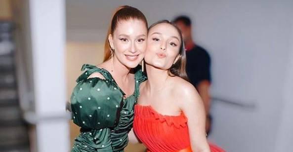 Larissa Manoela resgata clique com Marina Ruy Barbosa e revela admiração pela atriz