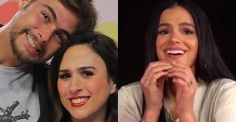 Bruna Marquezine se derrete por filha de Tatá Werneck: ”Já amo muito”