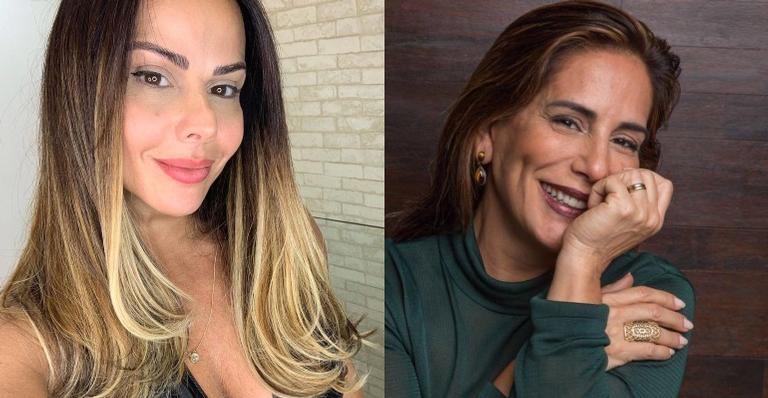 Viviane Araújo compartilha foto ao lado de Gloria Pires e elogia: ”Minha inspiração”