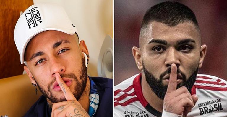 Brigados? Neymar Jr. grava vídeo nas redes e fãs notam suposta exclusão de Gabigol em retrato