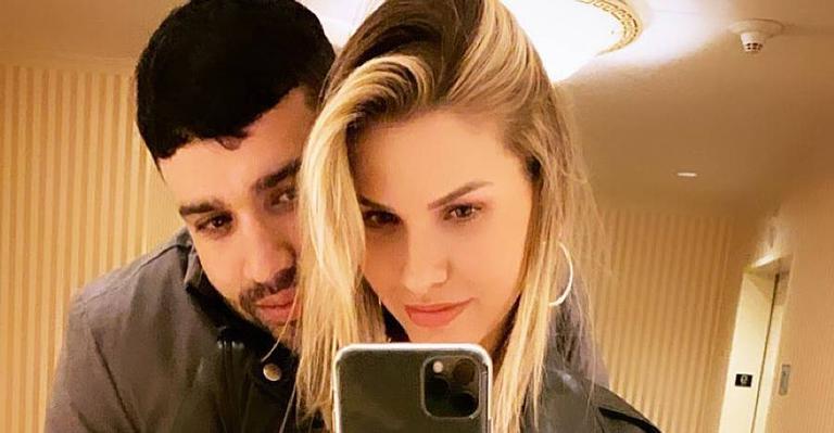 Andressa Suita relembra do dia de seu casamento com Gusttavo Lima e se derrete de amores