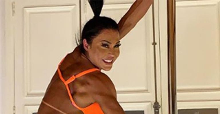 Gracyanne Barbosa vence trauma e publica foto dos pés: ”Jamais postaria”